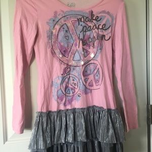 CUTE PINK JUSTICE SHIRT